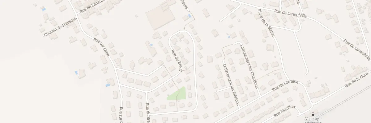 Plan du 30 Rue du Breuil à Valleroy