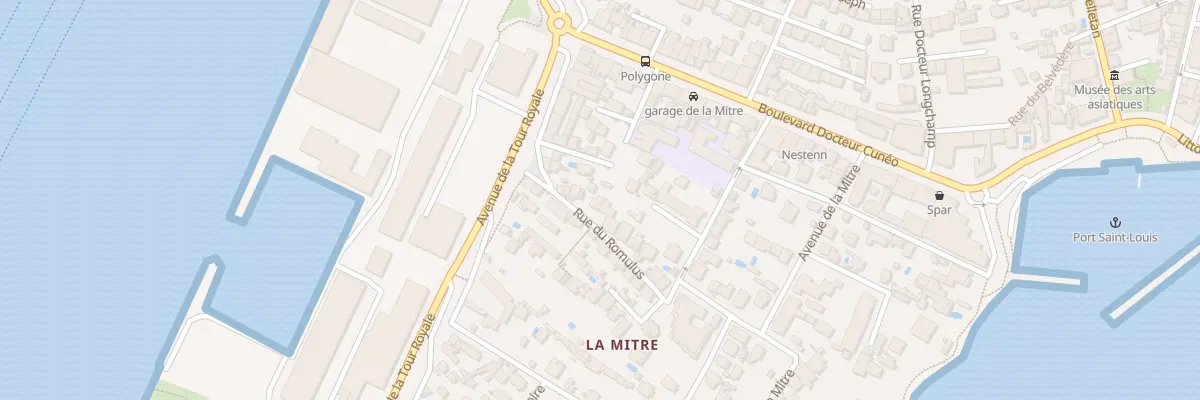 Plan du 39 Rue du Romulus à Toulon