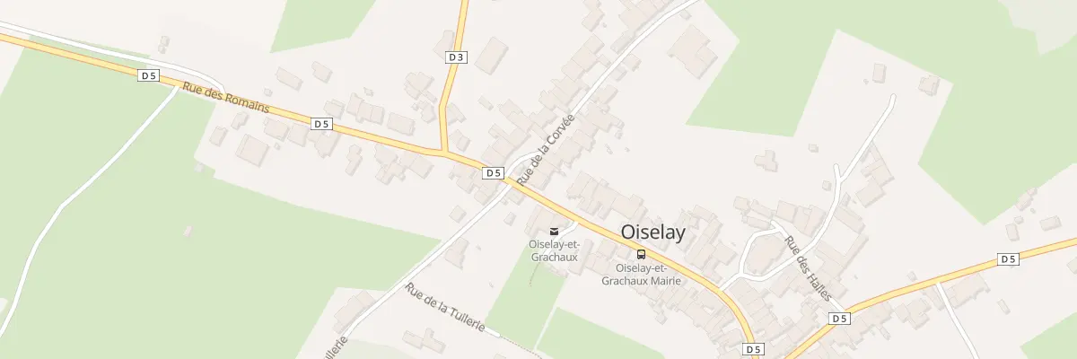 Plan du 2 Rue de la Corvée à Oiselay-et-Grachaux