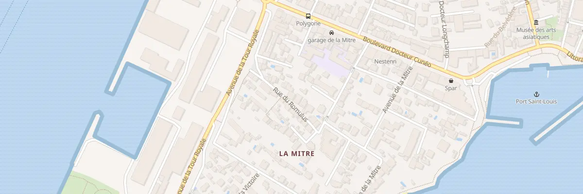 Plan du 59 Rue du Romulus à Toulon