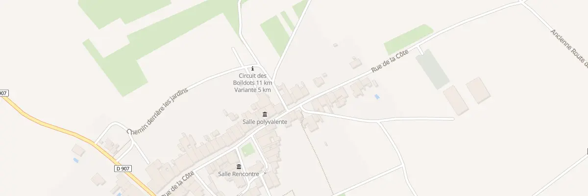 Plan du 39 Rue de la Côte à Domèvre-en-Haye