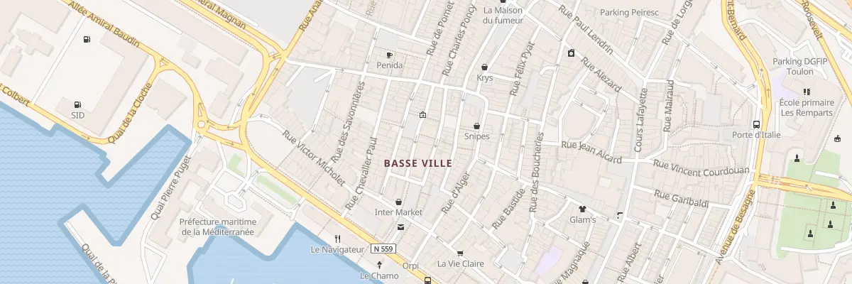 Plan du 15B Rue des Riaux à Toulon