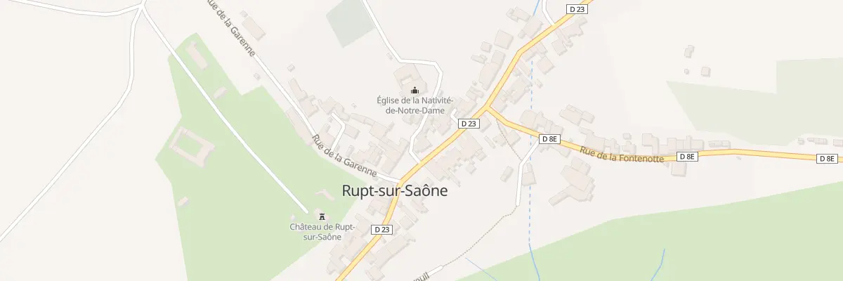 Plan du 2 Che de la Vigne Rouge à Rupt-sur-Saône
