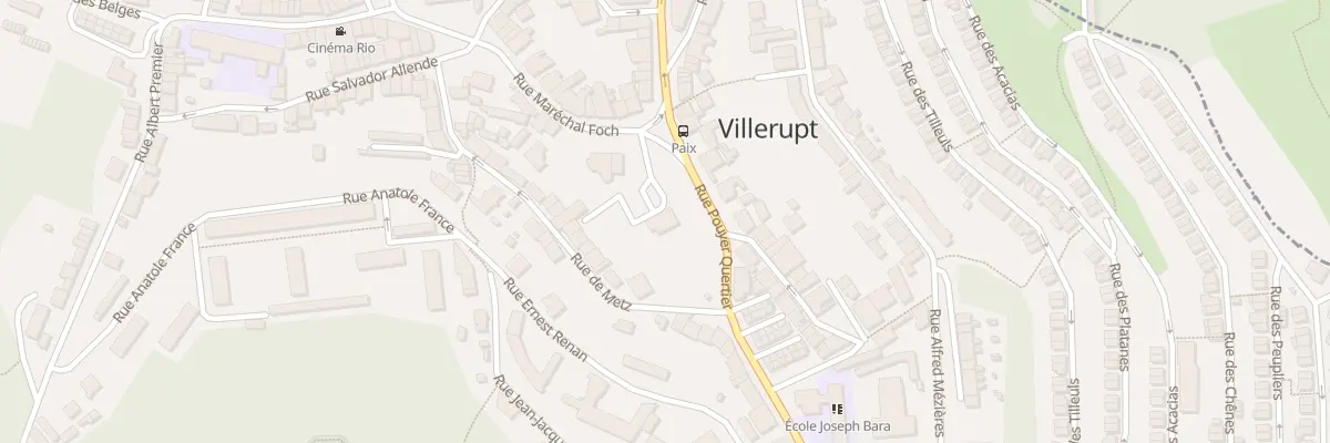 Plan du 1 Rue Pouyer Quertier à Villerupt