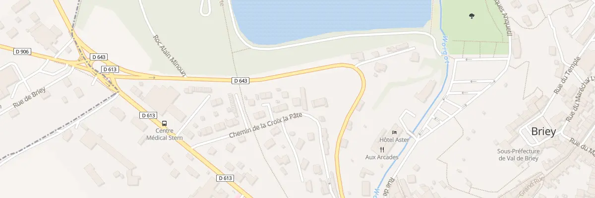 Plan du 6 Che de la Croix la Pate à Val de Briey