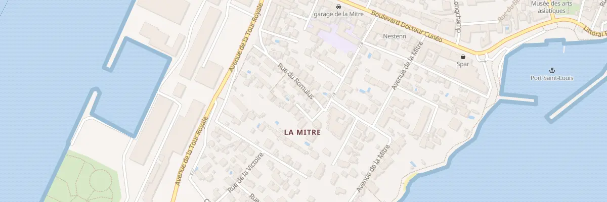 Plan du 104 Rue du Romulus à Toulon