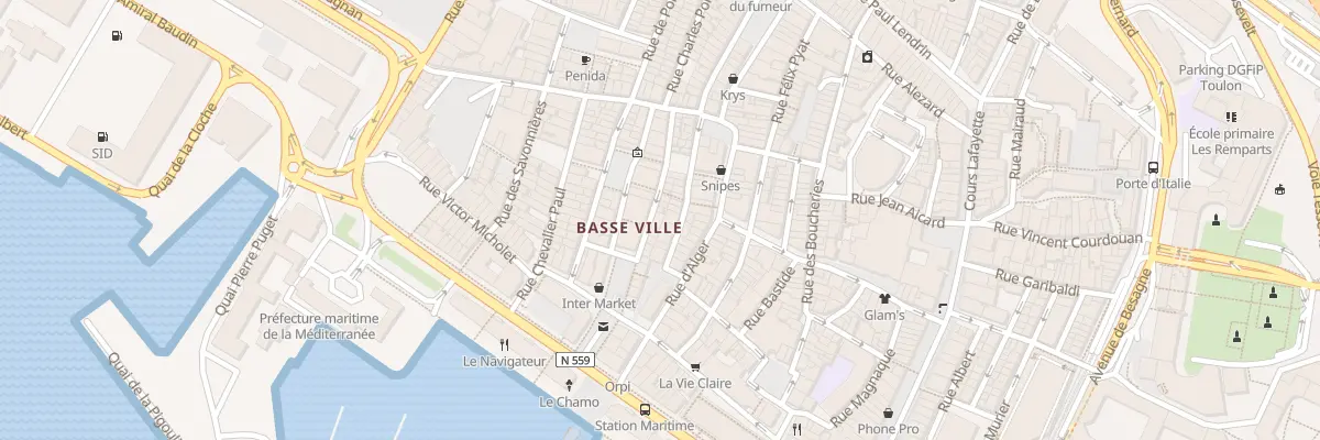 Plan du 32 Rue des Riaux à Toulon