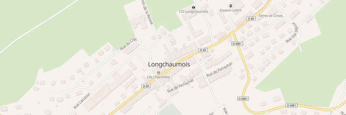 Plan du 27 Grande Rue à Longchaumois