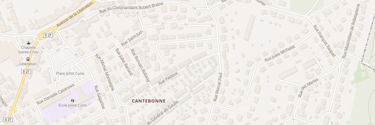 Plan du 57 Rue Pasteur à Villerupt