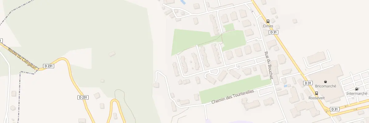 Plan du 7 All des Princes à Rumilly