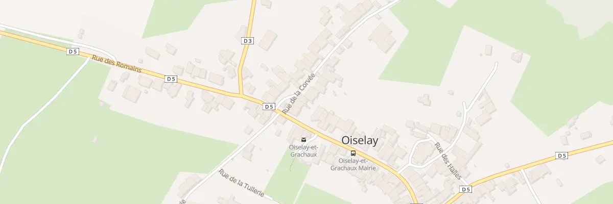 Plan du 6 Rue de la Corvée à Oiselay-et-Grachaux