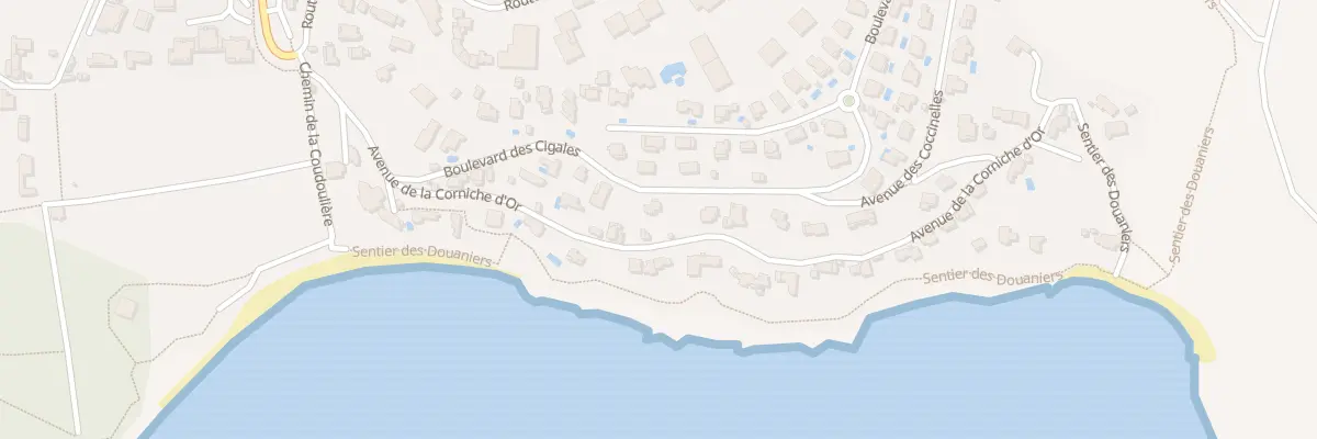 Plan du 21 Av de la Corniche d’Or à Saint-Mandrier-sur-Mer