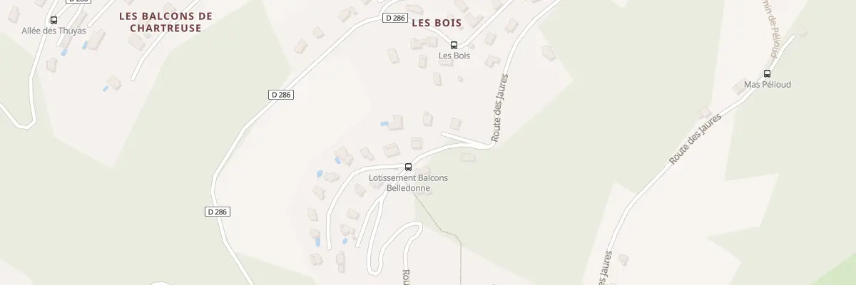 Plan du 5 Rte des Jaures à Froges