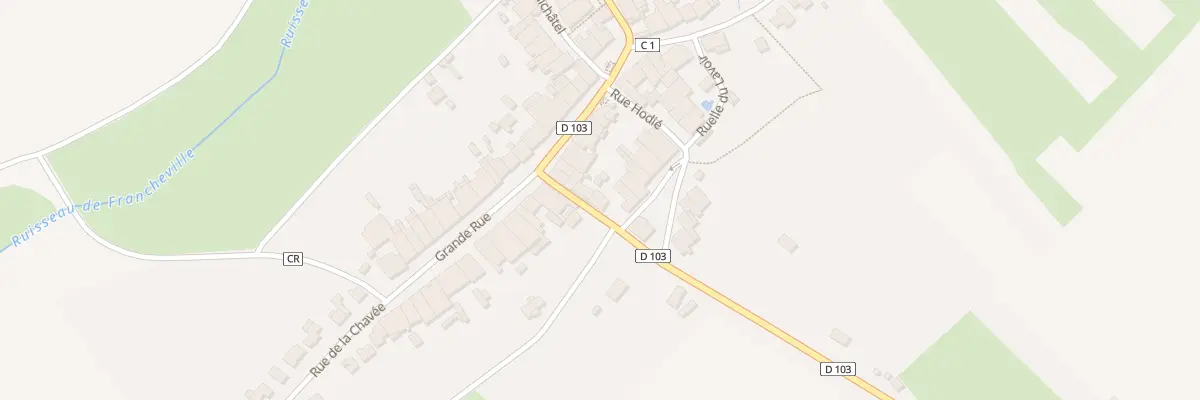 Plan du 3 Rue de la Terrière à Francheville