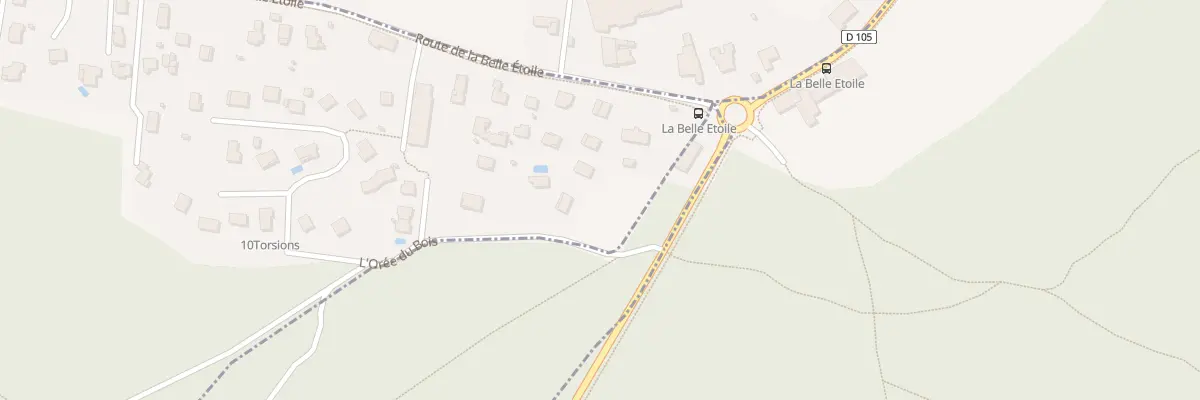 Plan du 1C L’Orée du Bois à Grandfontaine