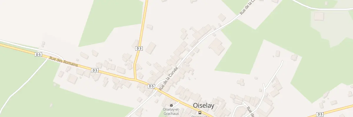 Plan du 13 Rue de la Corvée à Oiselay-et-Grachaux