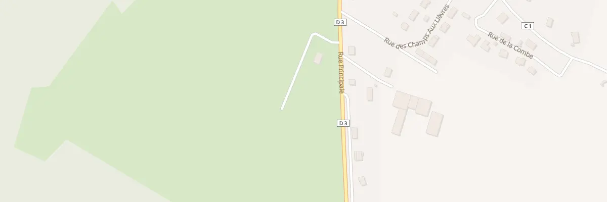 Plan du 5 Rue Principale à Bonnevent-Velloreille