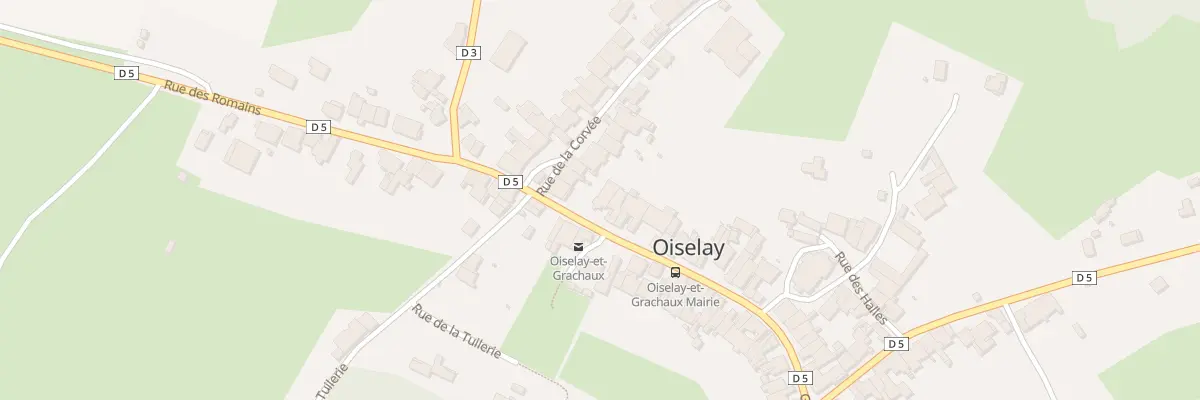 Plan du 1 Gr Grande Rue à Oiselay-et-Grachaux