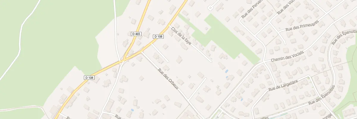 Plan du 4B Rue de la Faye à Serre-les-Sapins