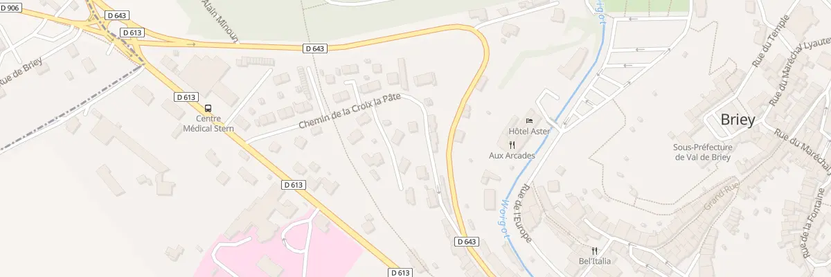 Plan du 9 Che de la Croix la Pate à Val de Briey