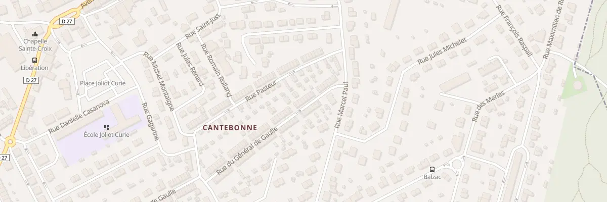 Plan du 93 Rue du Général de Gaulle à Villerupt