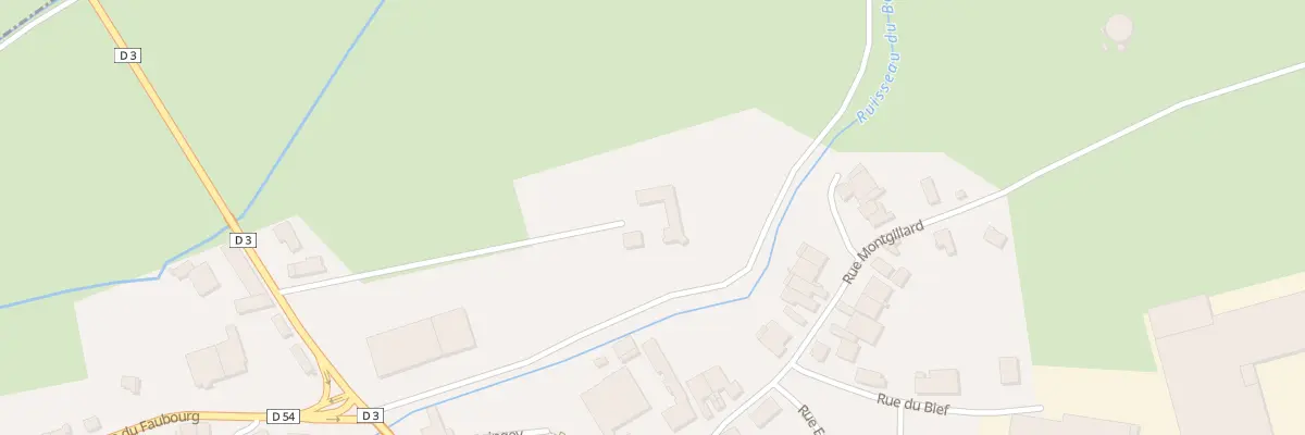 Plan du 14 Rue de Jussey à Gevigney-et-Mercey