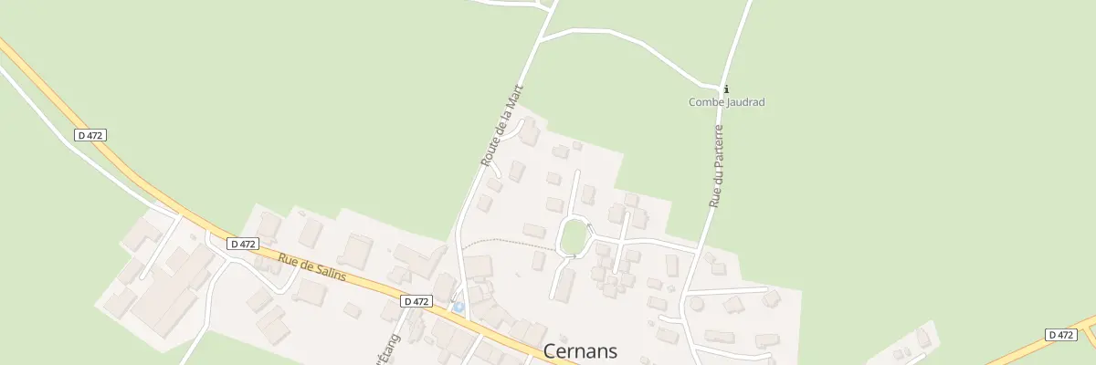 Plan du 5074 Aux Epinettes à Cernans