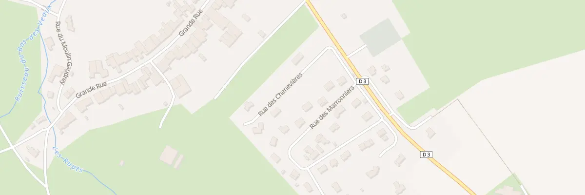 Plan du 5 Rue des Chenevières à Gevigney-et-Mercey