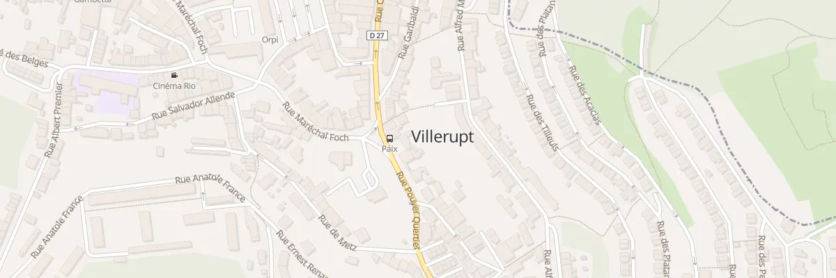Plan du 12 Rue Pouyer Quertier à Villerupt