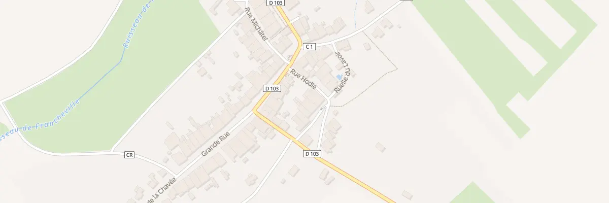 Plan du 4 Rue Hodié à Francheville
