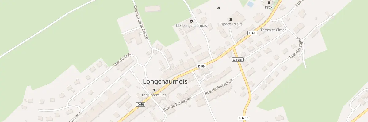 Plan du 35 Grande Rue à Longchaumois