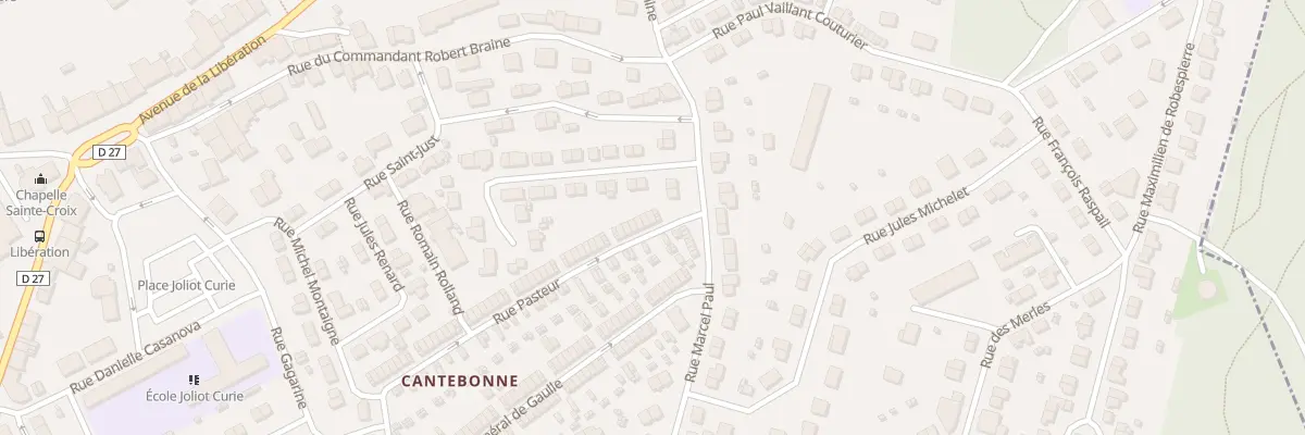 Plan du 71 Rue Pasteur à Villerupt