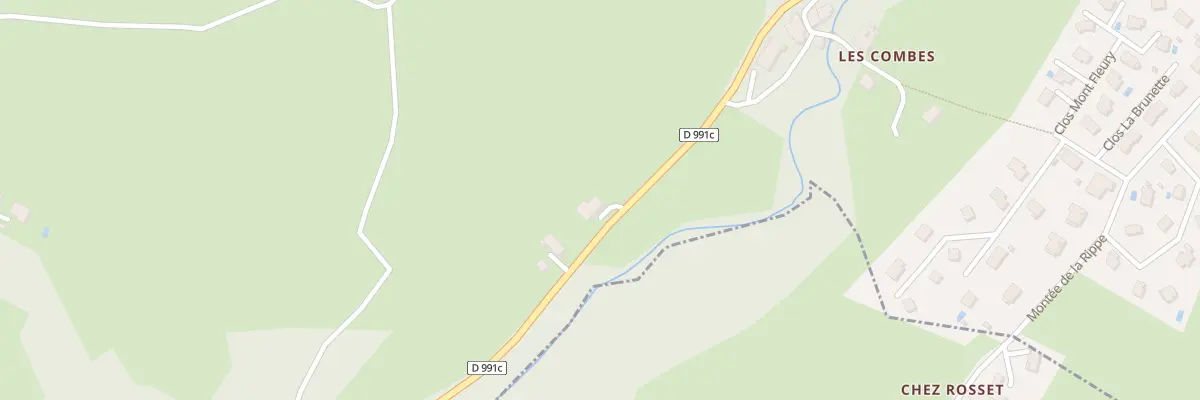 Plan du 1130 Rue de la Chambotte à Entrelacs