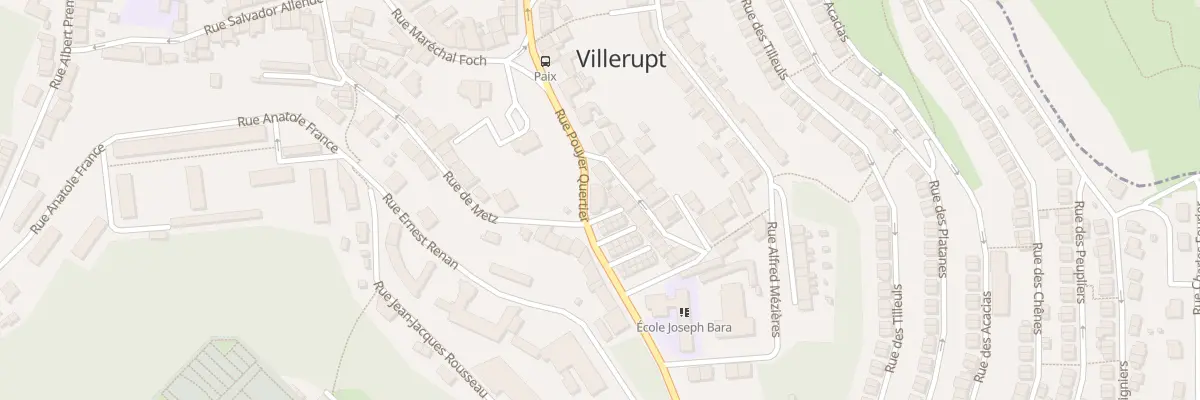 Plan du 24 Rue Pouyer Quertier à Villerupt