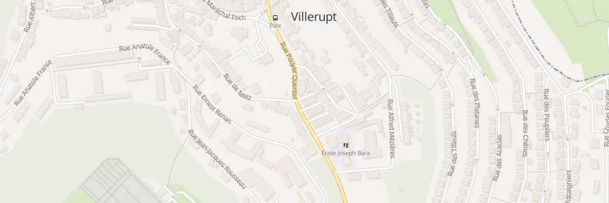 Plan du 30 Rue Pouyer Quertier à Villerupt