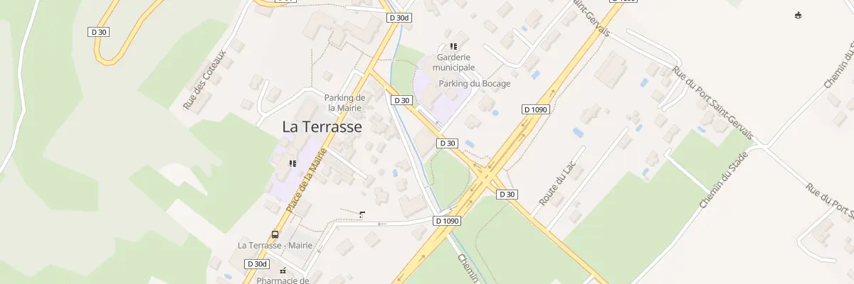 Plan du 94 Rte du Lac à La Terrasse