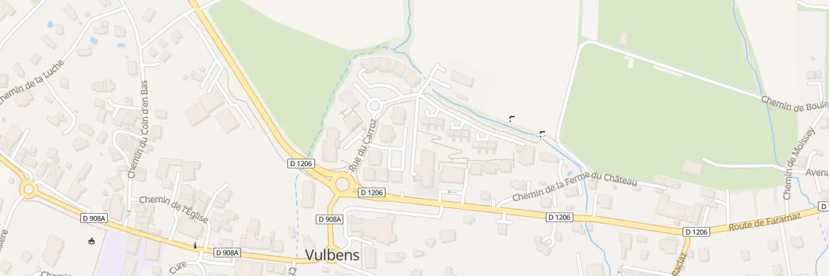 Plan du 129 Rte de Faramaz à Vulbens