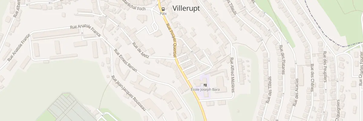 Plan du 42 Rue Pouyer Quertier à Villerupt