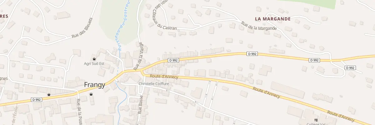 Plan du 122 Rue Haute à Frangy