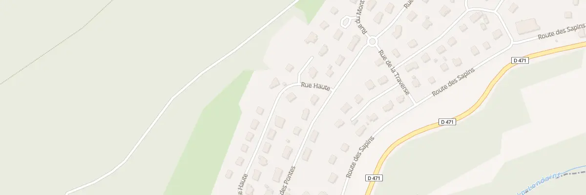 Plan du 3 Rue Haute à Équevillon