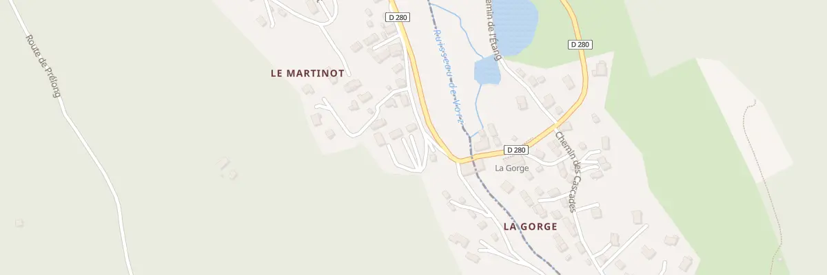 Plan du 69 Rte du Martinot à Saint-Mury-Monteymond