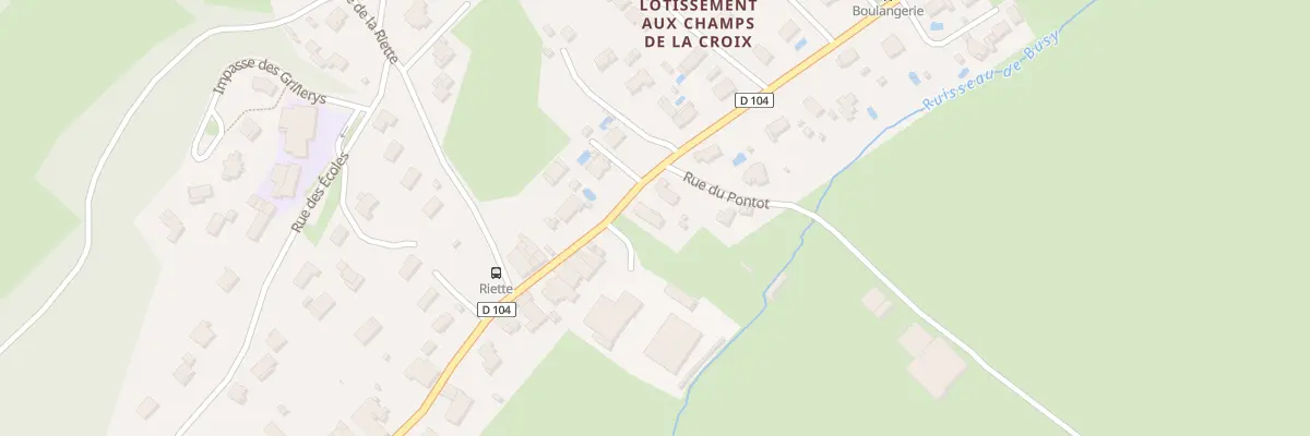 Plan du 42 Gr Grande Rue à Vorges-les-Pins
