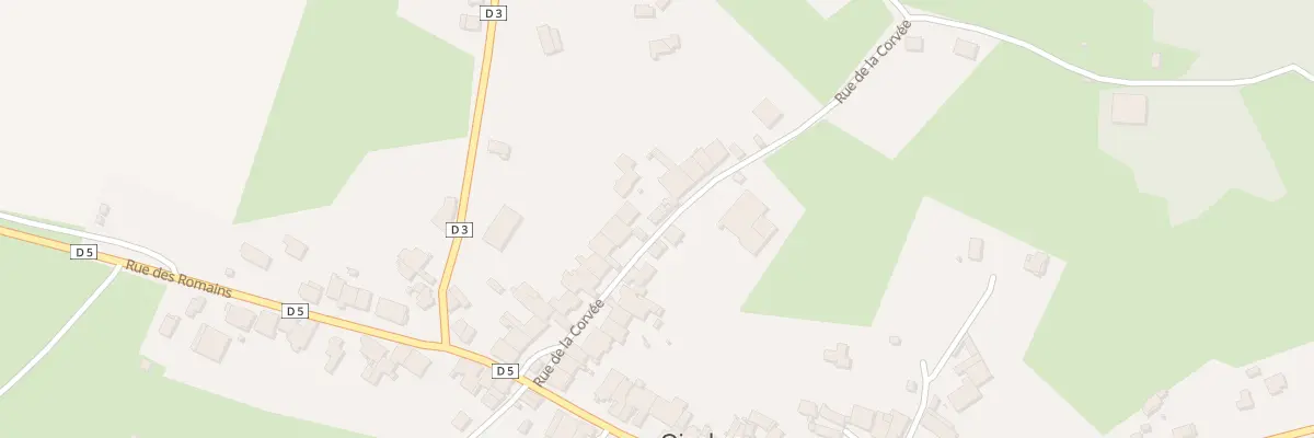 Plan du 23 Rue de la Corvée à Oiselay-et-Grachaux