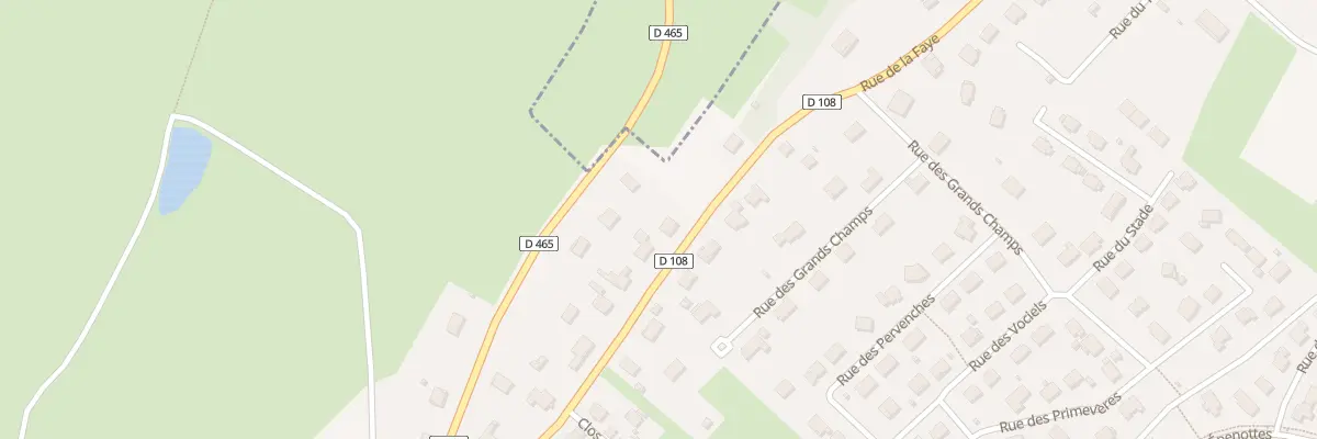 Plan du 19 Rue de la Faye à Serre-les-Sapins