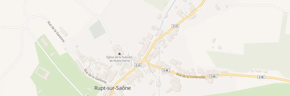 Plan du 1 Rue de la Dame Blanche à Rupt-sur-Saône