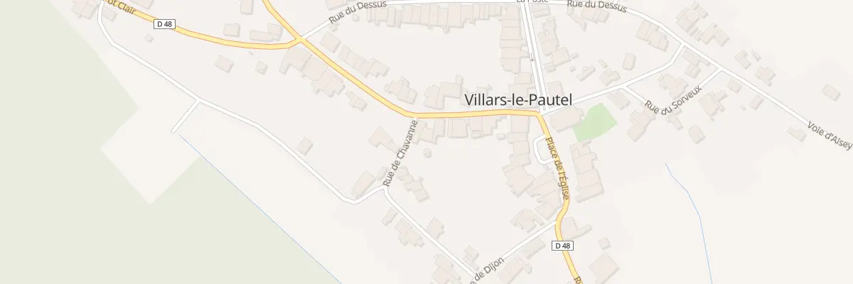 Plan du 12 Rue Dessous à Villars-le-Pautel