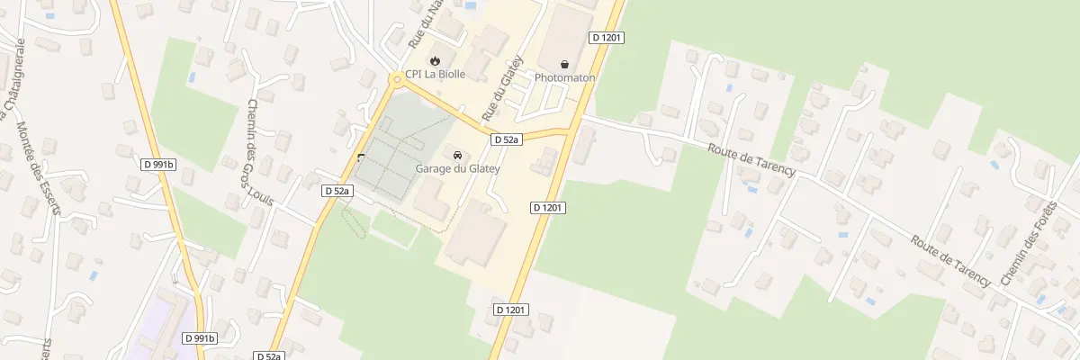 Plan du 520 Rue de l’ébène à La Biolle