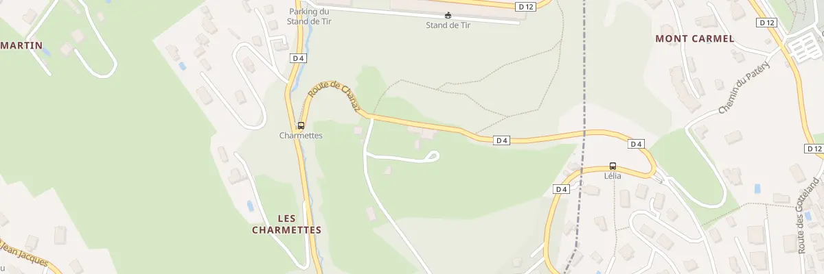 Plan du 190 Che de Chanaz à Chambéry