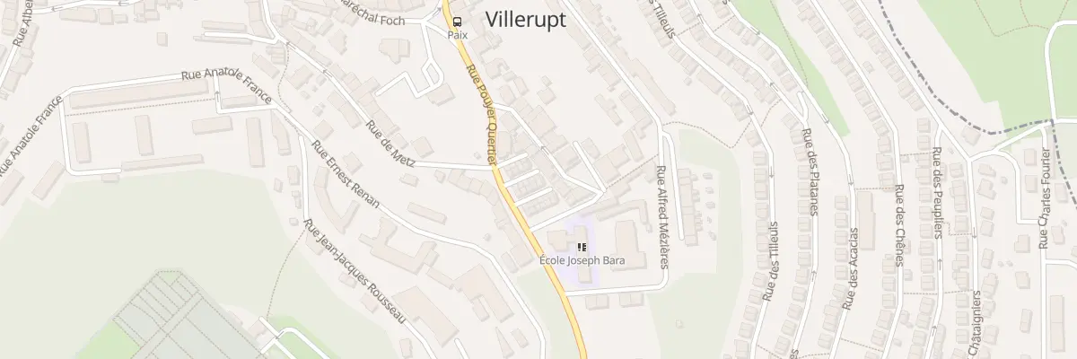 Plan du 58 Rue Pouyer Quertier à Villerupt