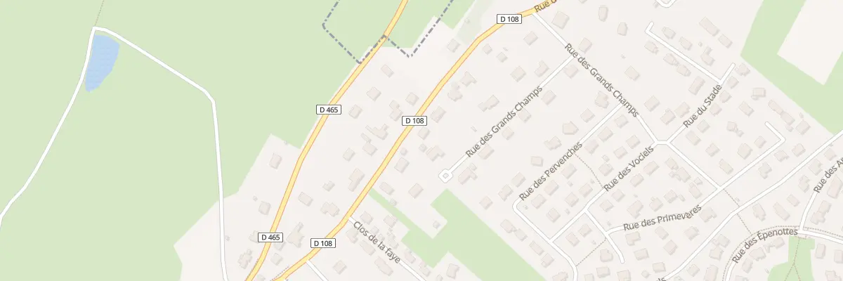 Plan du 18 Rue de la Faye à Serre-les-Sapins